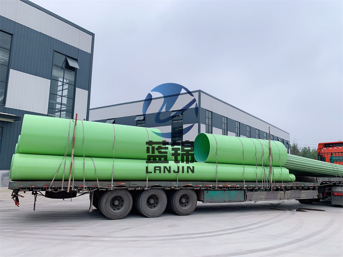 玻璃鋼膠衣管道發(fā)貨